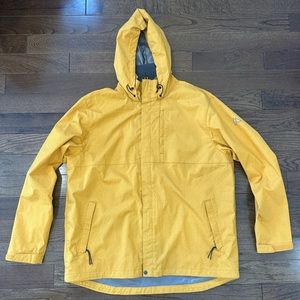 Alpine Design Men's Altitude Hooded Rain Jacket - yellow/gold